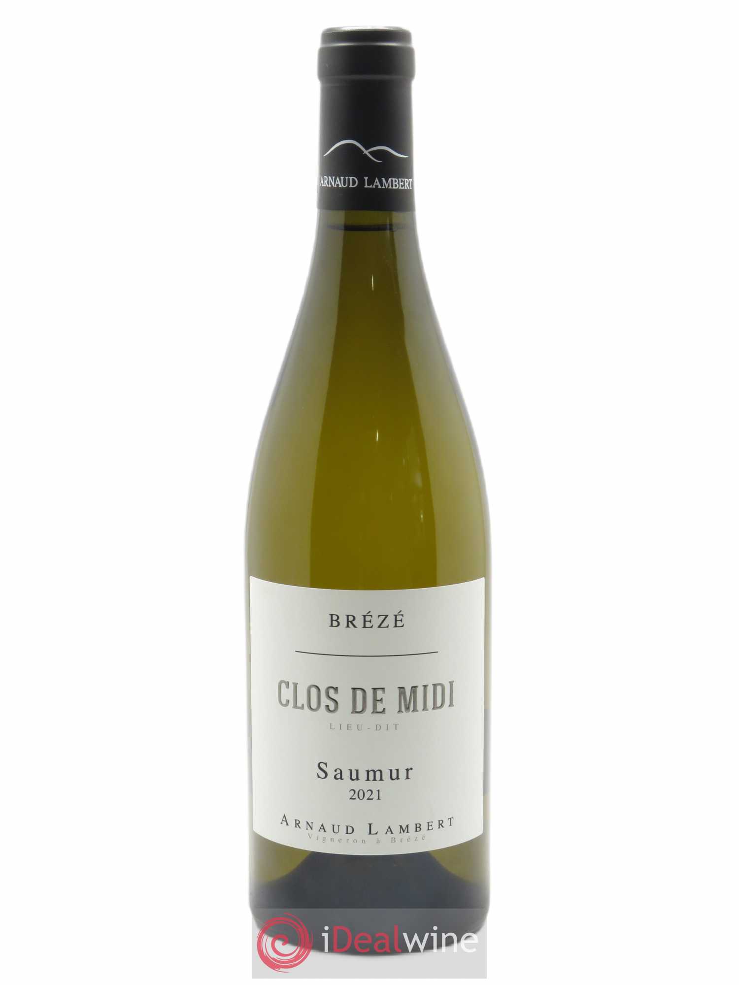 Saumur Brézé Clos de Midi Arnaud Lambert  2021 - Lot de 1 Bouteille