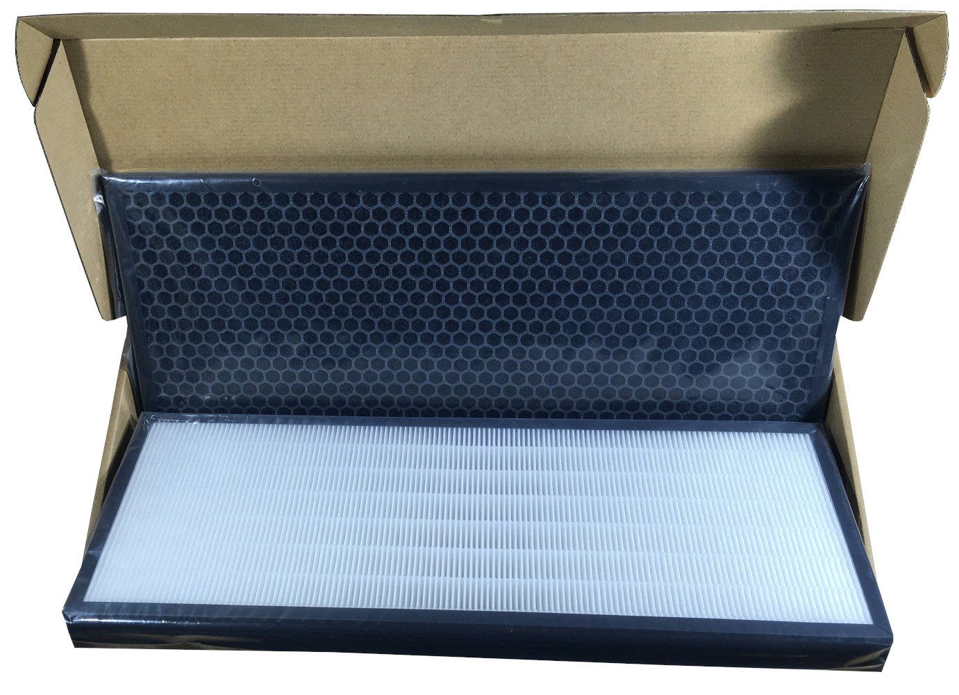 Comedes Filter-Set passend für Rowenta PU6010, PU6020, PU6015, PU6025, PU6040, PU6045, einsetzbar statt Filter Rowenta / Tefal XD6077F0 und XD6061F0