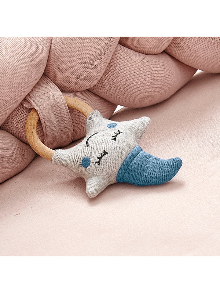 nordic coast company  Baby Nest geflochten Rosa günstig kaufen onesize