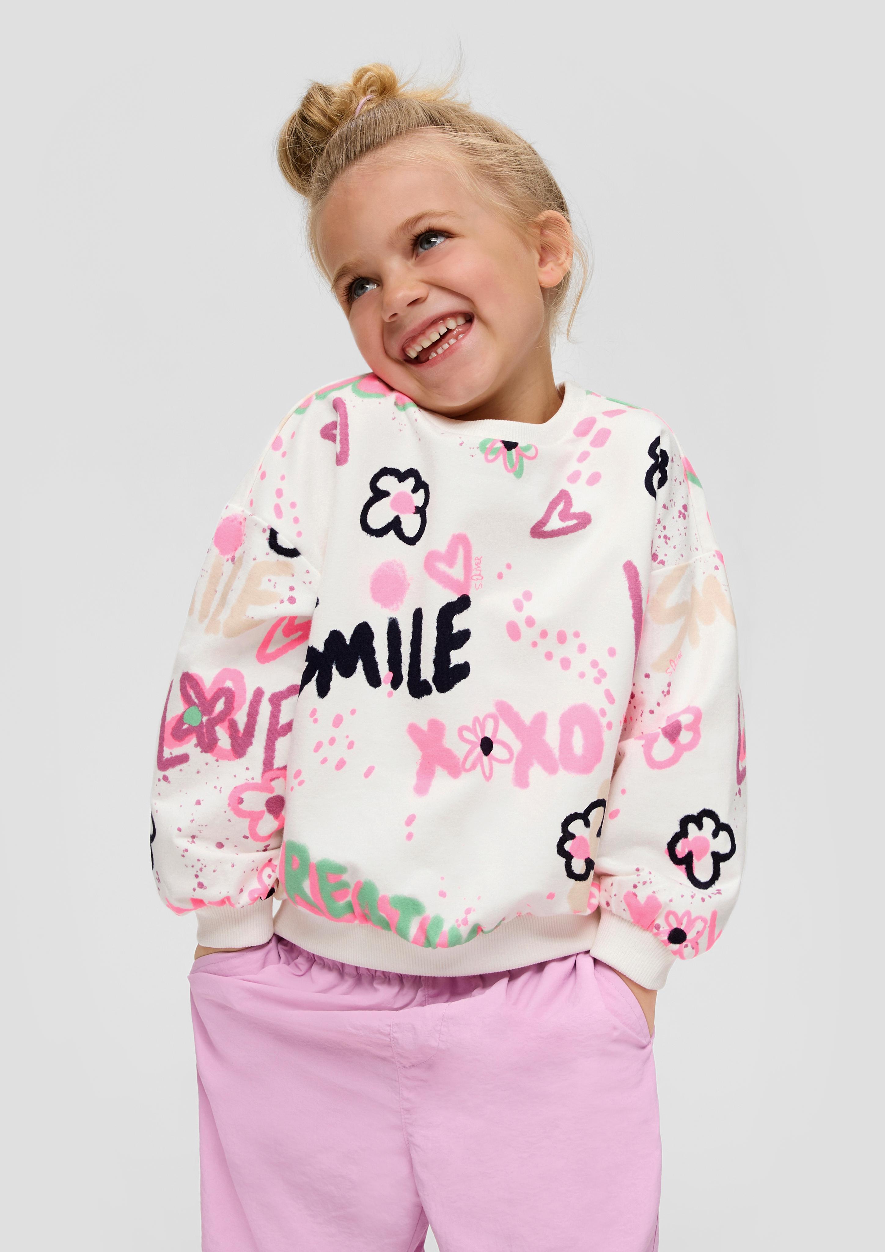 Sweatshirt mit All-over-Print  2140030-0210