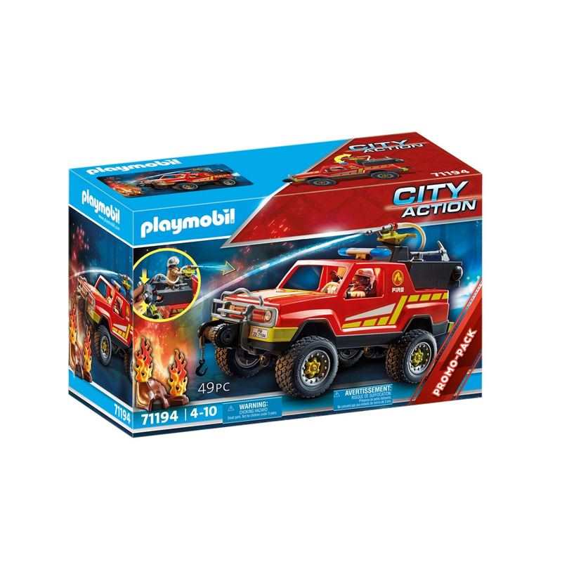 71194 Pick-up et pompier Playmobil City Action