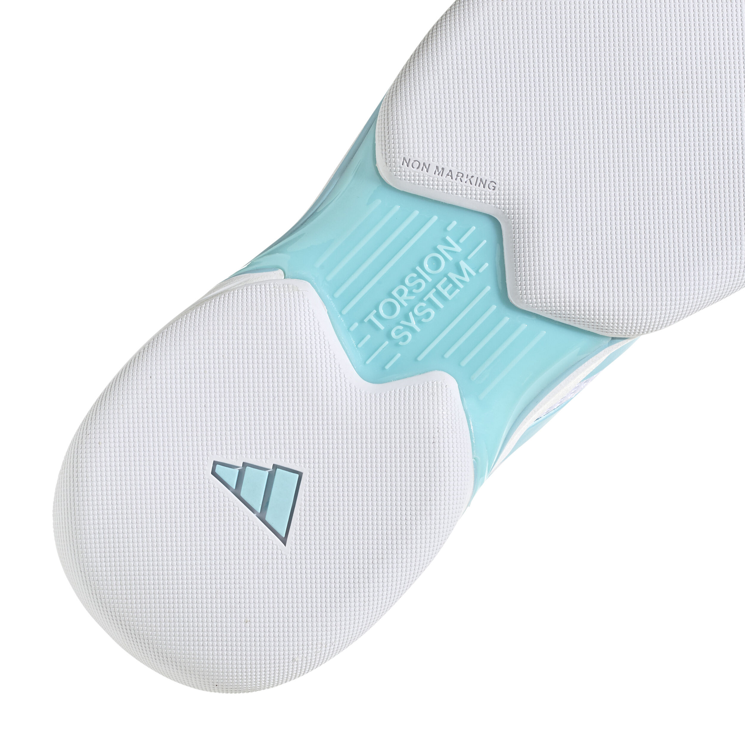 CourtJam Control Teppichschuh Damen - Weiß, Türkis