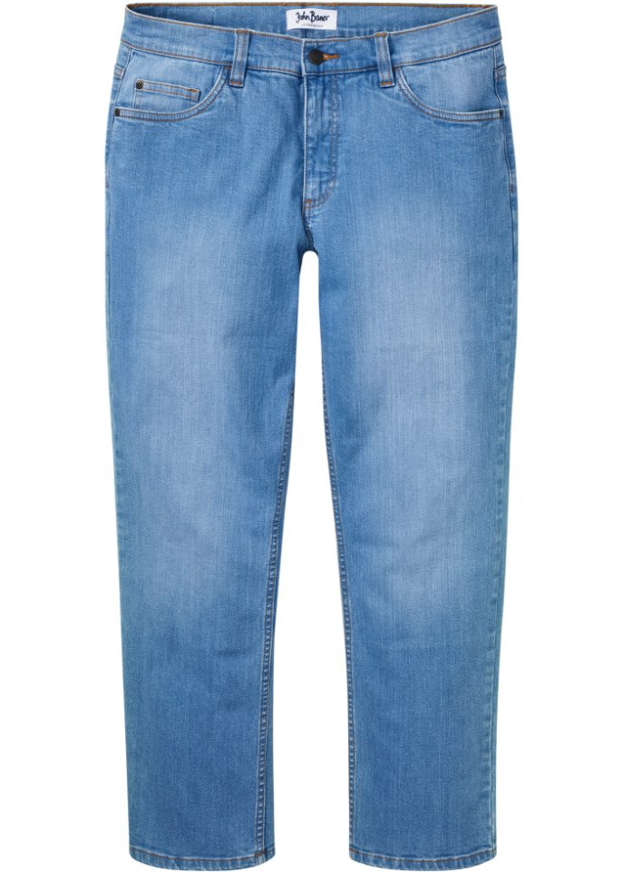 Essential Loose Fit Stretch-Jeans, Straight