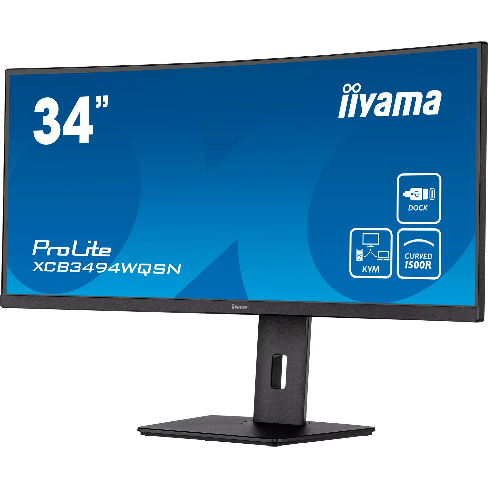 Iiyama iiyama ProLite XCB3494WQSN-B5, LED-Monitor, Gaming-Monitor (120 Hz, LED)
