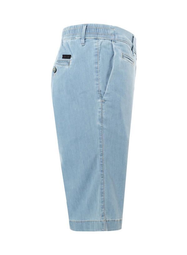 Pierre Cardin, Jeansshorts, Modern Fit, Baumwoll-Stretch, hellblau