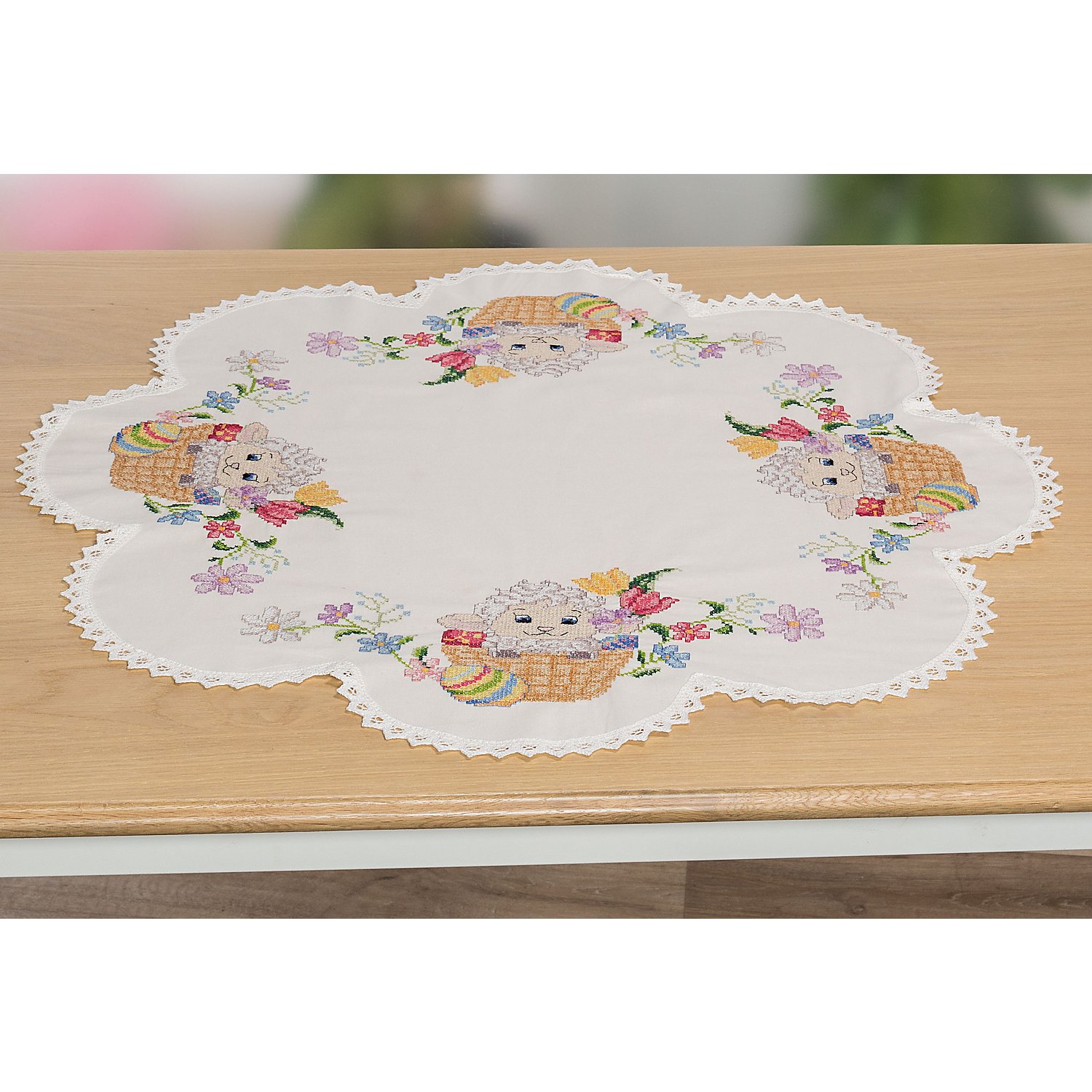 buttinette Form-Mitteldecke 