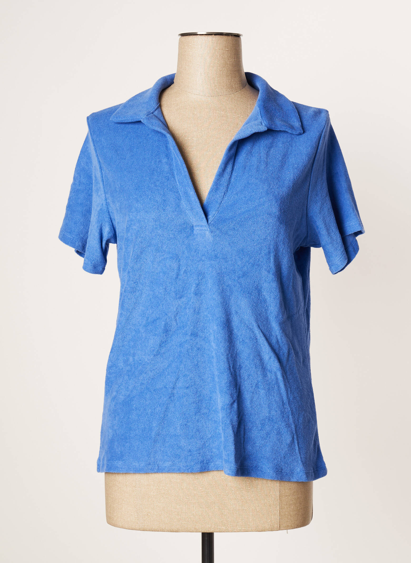 Anonym Apparel Polos Femme couleur bleu