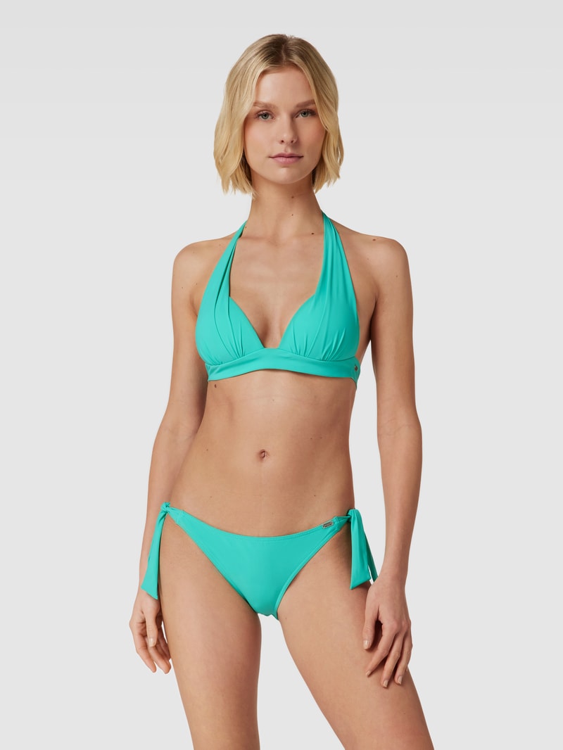 Bikini-Oberteil mit Schnürung Modell 'MAHO SPRING' in lindgrün