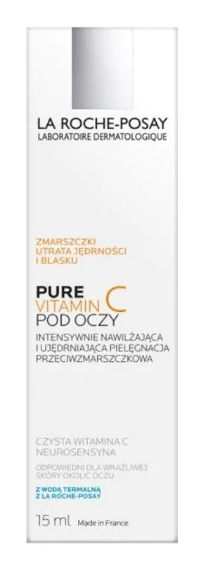 La Roche-Posay Pure Vitamin C Ενυδατική και Συσφικτική Κρέμα Ματιών