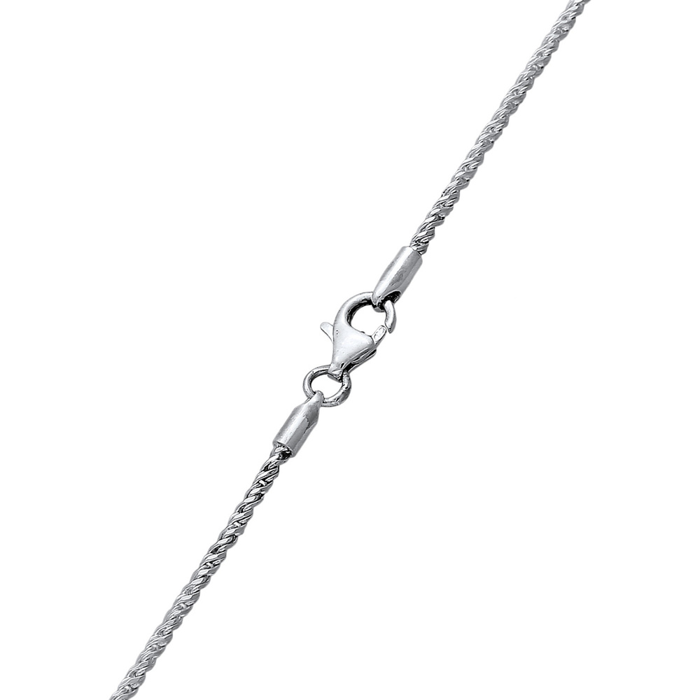 KUZZOI KUZZOI Collier Pendentif Croix pour hommes plat basique en argent sterling 925 collier