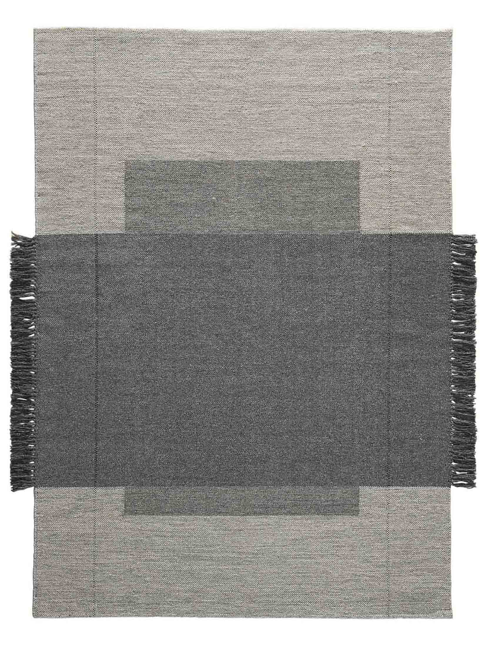 Värmland Woll-Teppich, Stone Grey