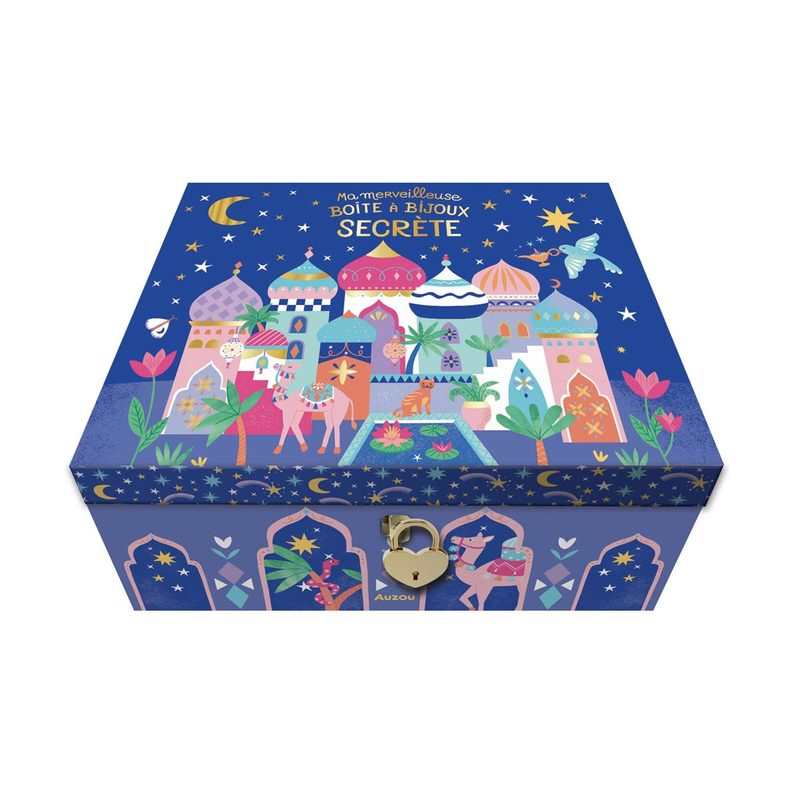 Coffret Ma merveilleuse boîte à bijoux - Auzou