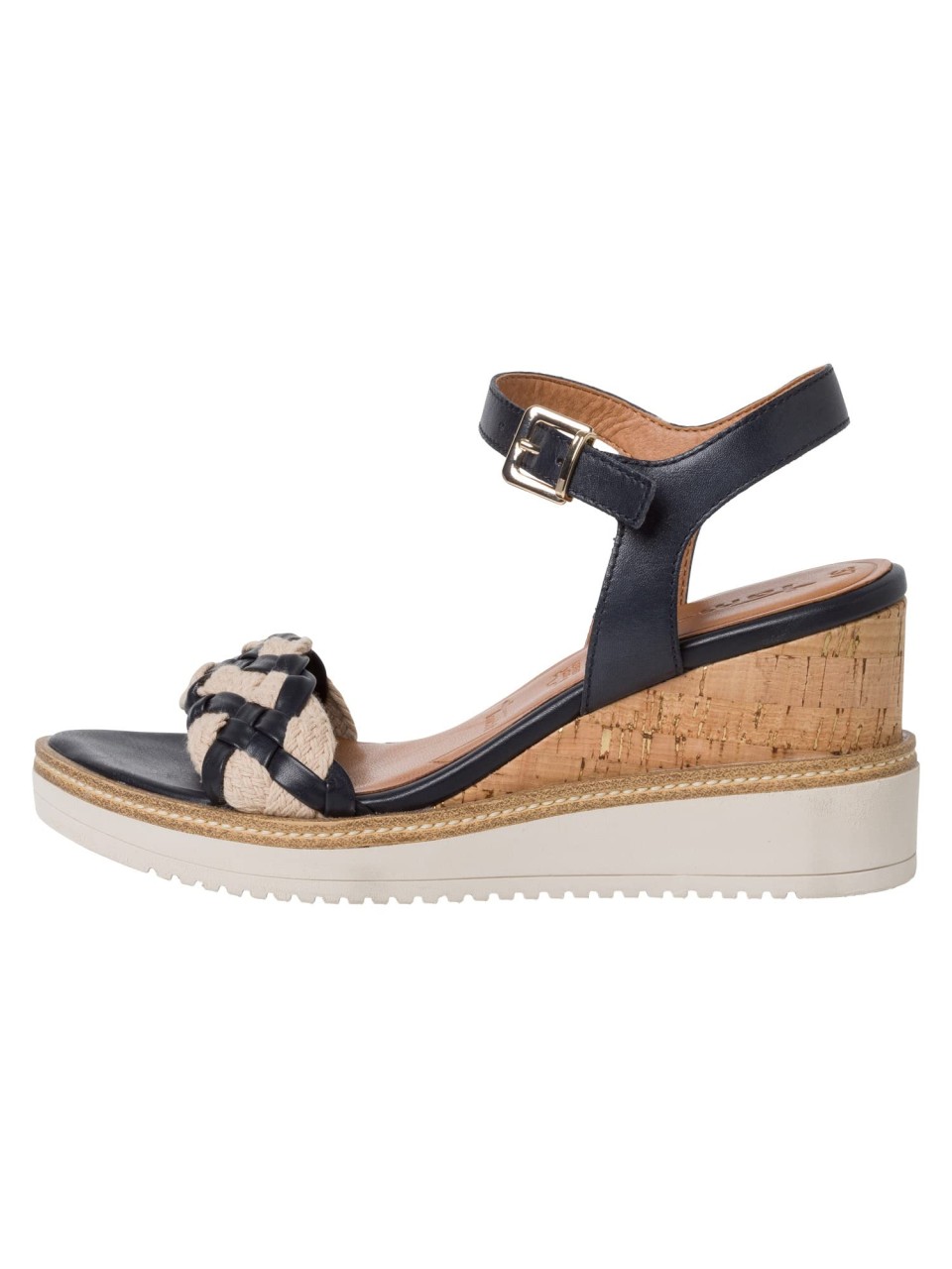 TAMARIS Komfort Sandalen blau