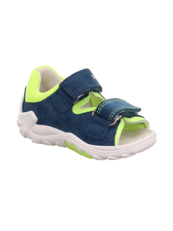 superfit Lauflernsandale FLOW in Blau/Gelb günstig kaufen