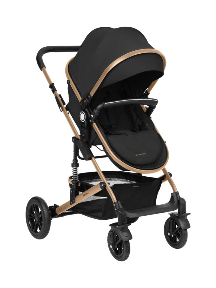 Kikkaboo Kinderwagen 3 in 1 Amaia in schwarz günstig kaufen onesize
