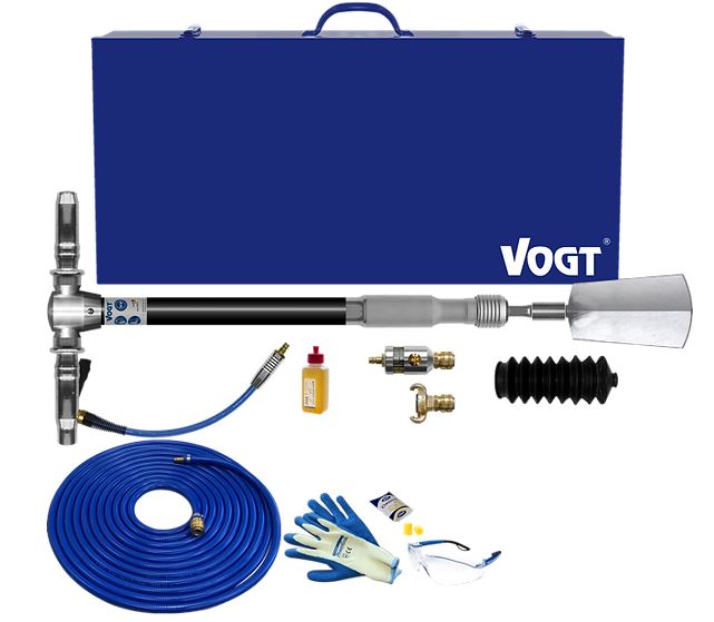 Vogt VTS50-80T Turbospade pneumatică pentru construcții de drumuri și servicii civile
