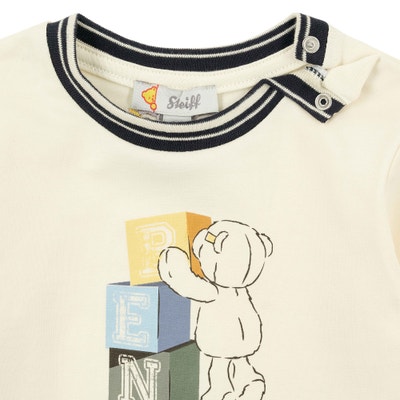 T-Shirt langarm, beige für Jungs