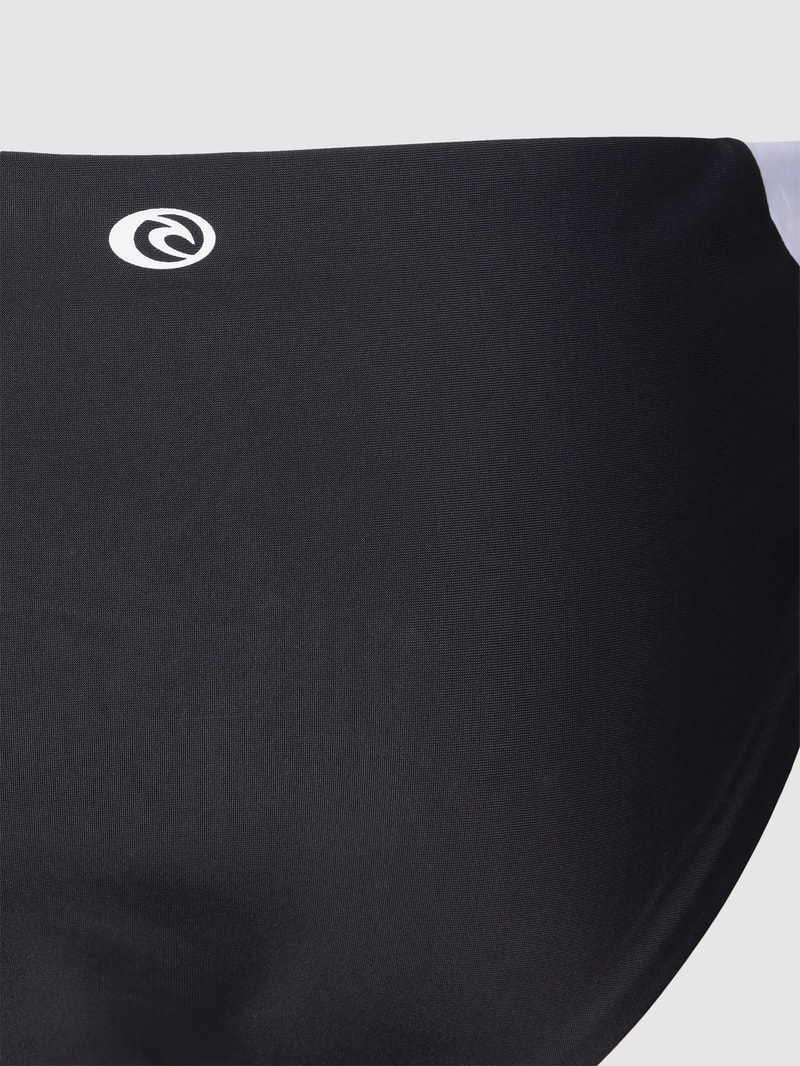Bikini-Slip im Colour-Blocking-Design Modell 'MIRAGE' in schwarz