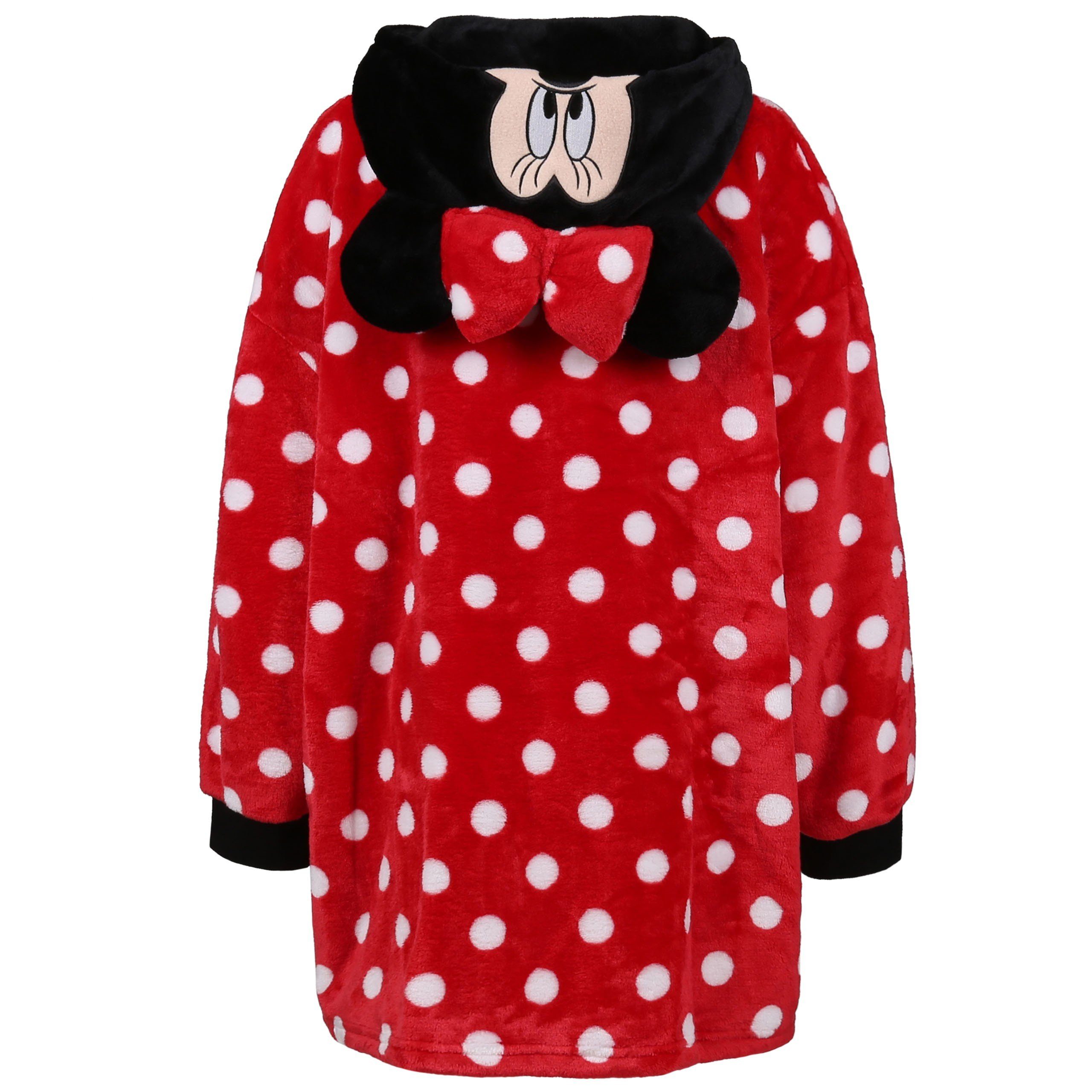 Sarcia.eu Kinderbademantel Minnie Mouse  Mädchen Bademantel/Snuddie 122-140 cm