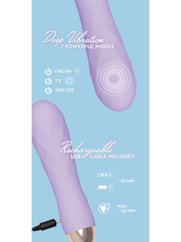 Cuties Vibrator Minivibrator in lila günstig kaufen 12,5