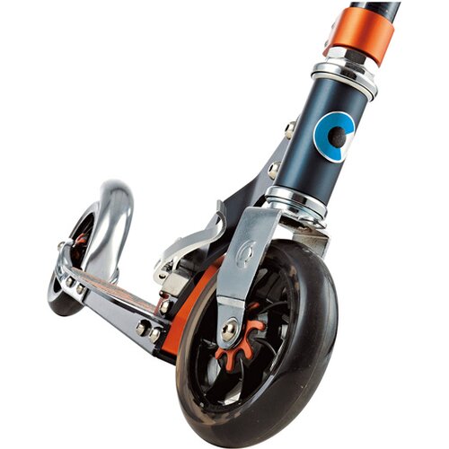 KINDER, TEENS SCOOTER/KICKBOARD SCOOTER SPEED+ SCHWARZ/ORANGE
