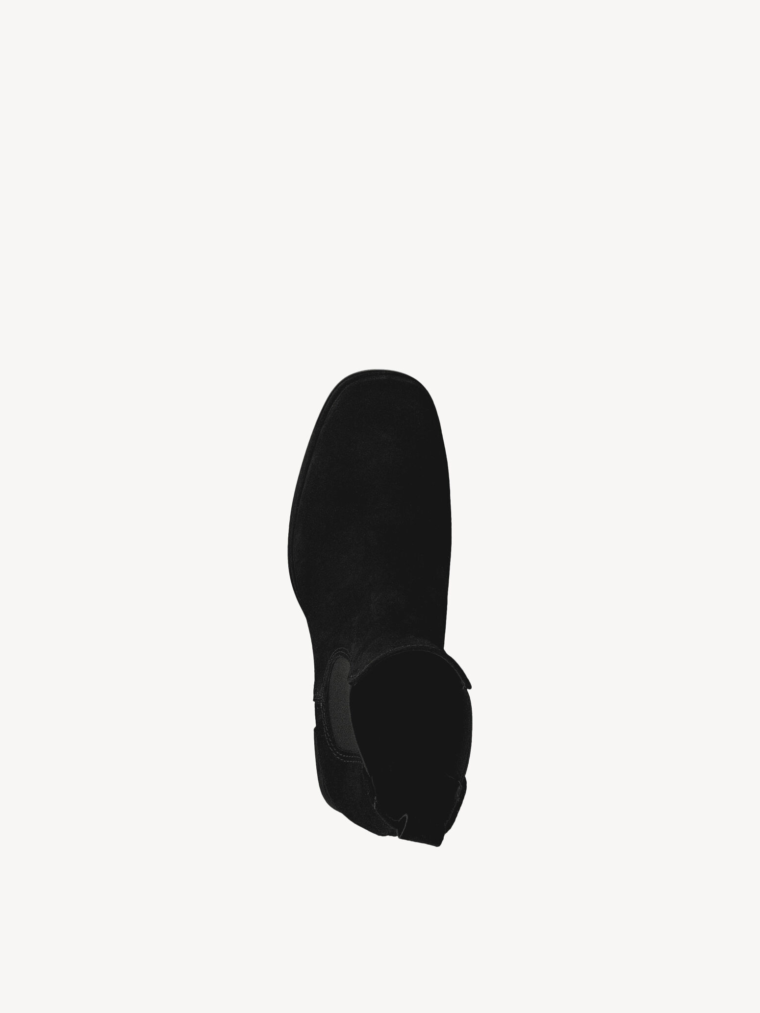 Bottine Chelsea en cuir - noir