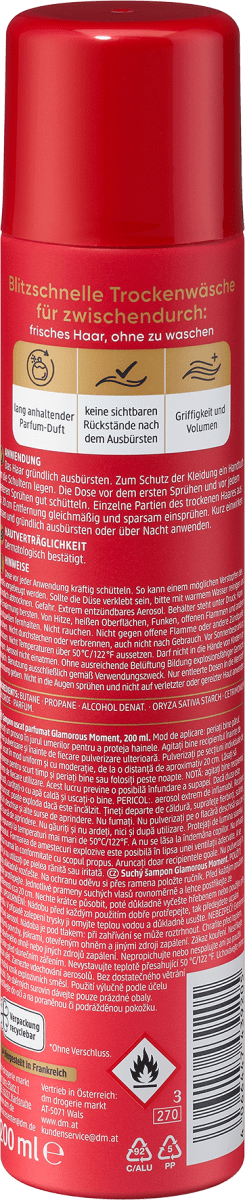 Trockenshampoo Glamorous Moments, 200 ml