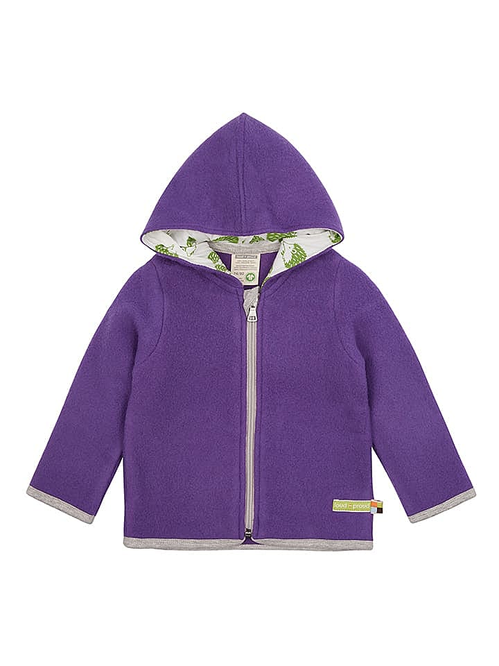loud   proud Woll-Fleecejacke in Lila günstig kaufen 62/68