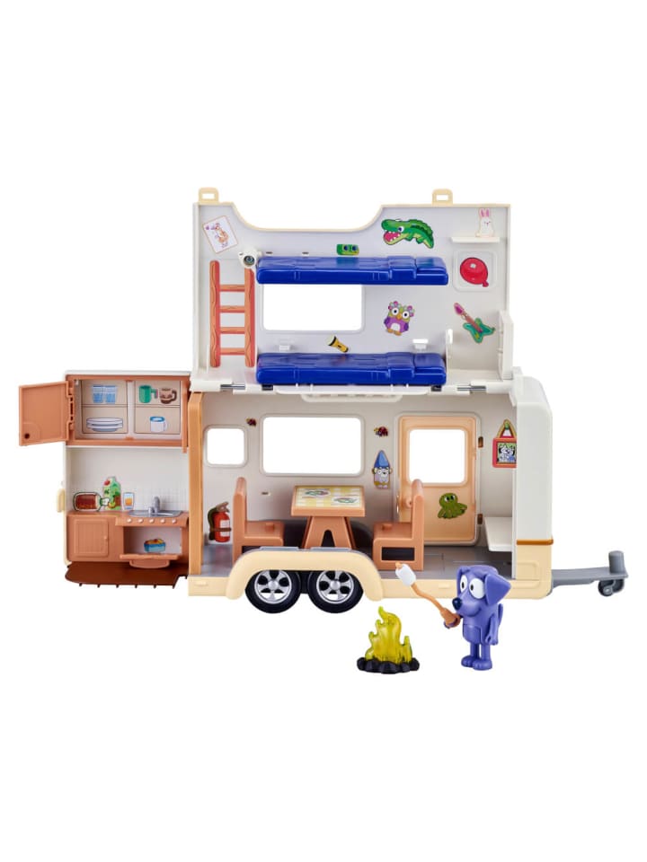 Bluey Spielfiguren Set Bluey Caravan mit ausklappbarer Wohnwagen, ab 3 Jahre günstig kaufen onesize