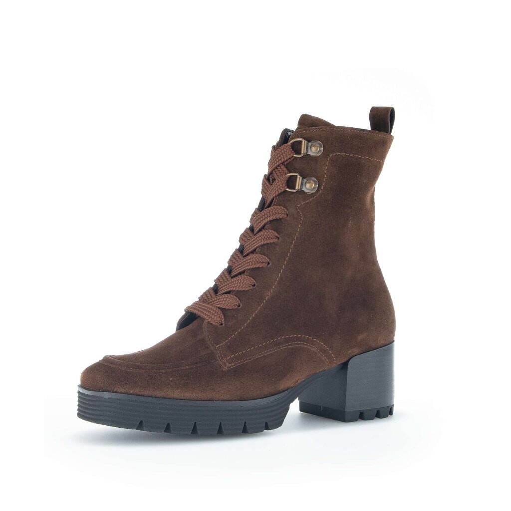 Gabor comfort Schnürstiefelette braun