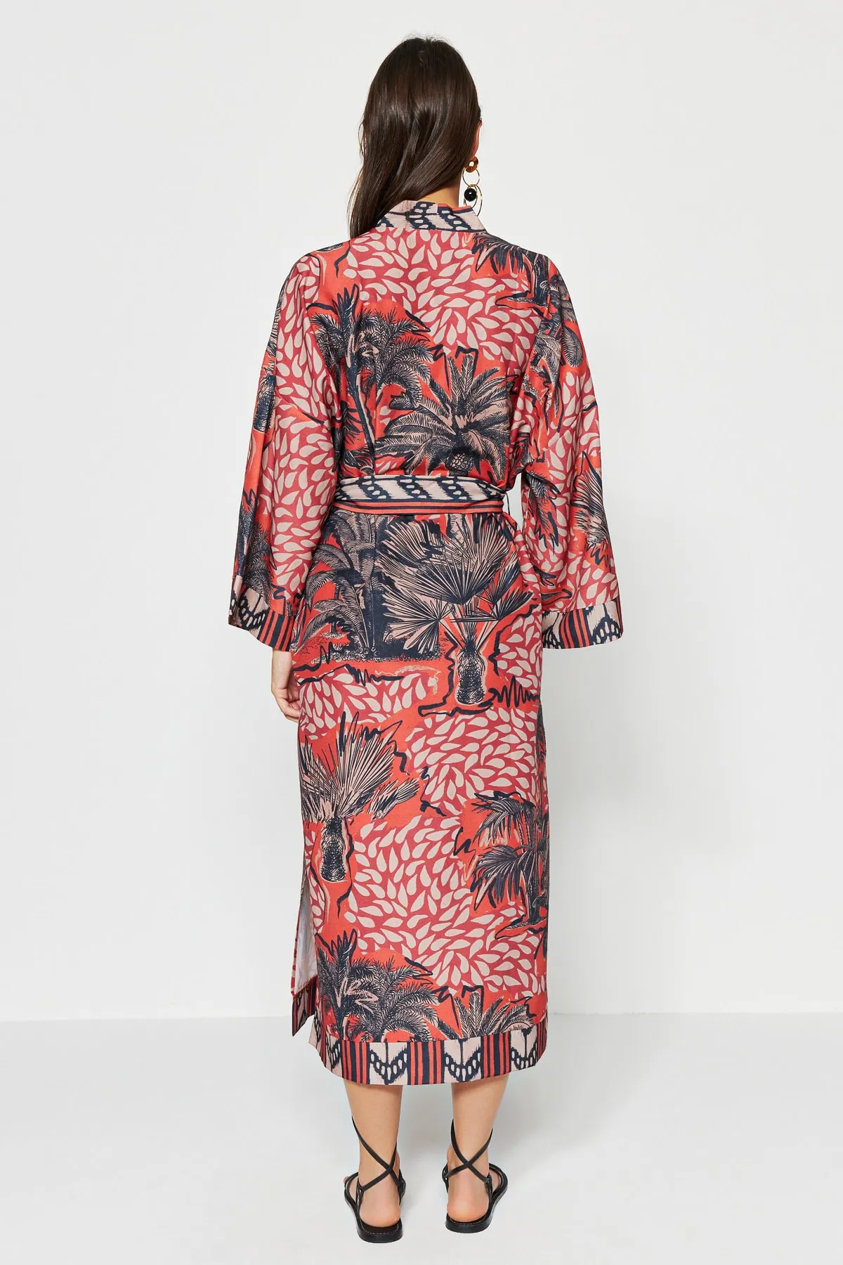 Trendyol Collection  Kimono & Kaftan - Braun - Regular Fit