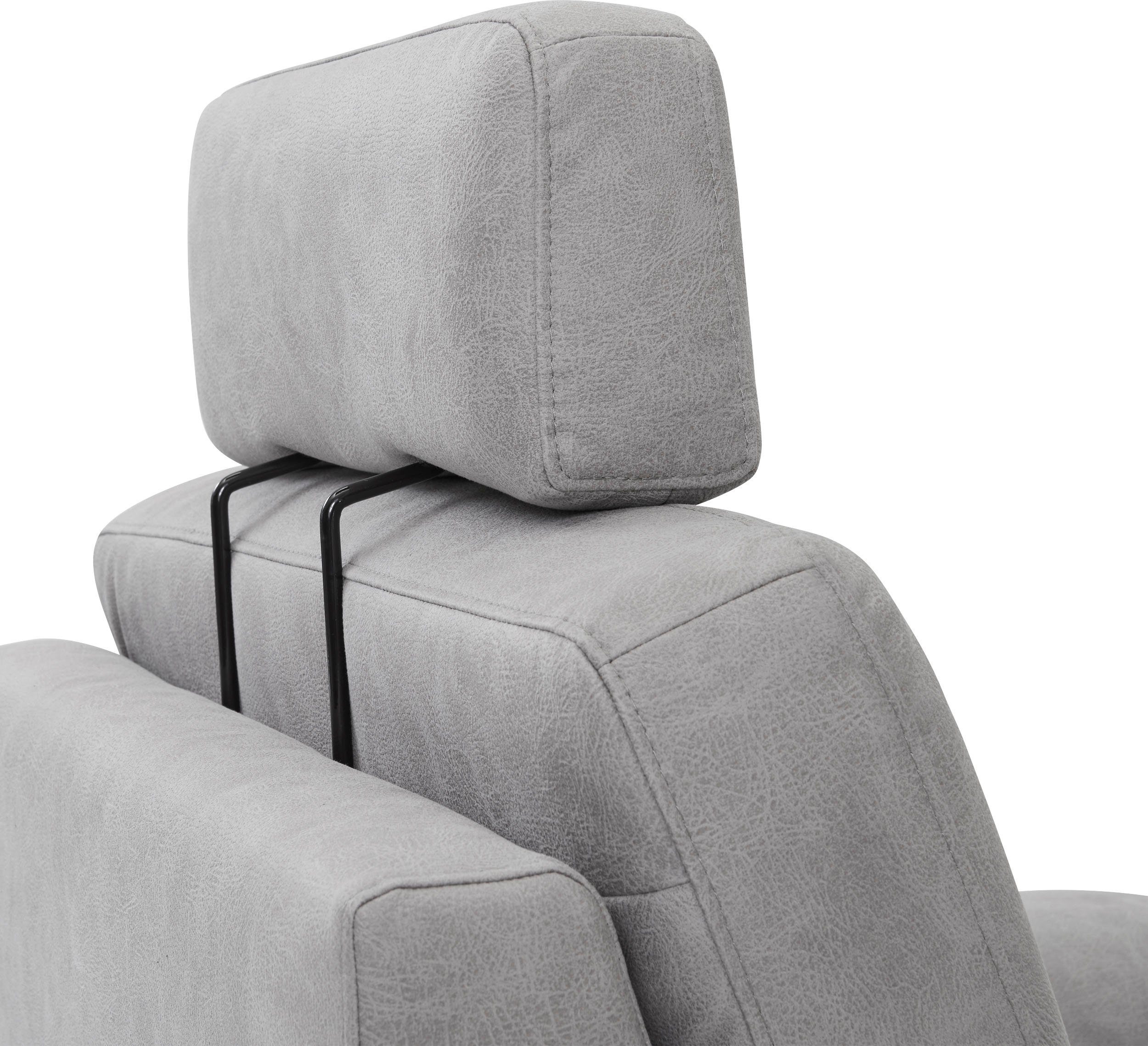 CALIZZA INTERIORS Kopfstütze Onyx, stufenlos in der Neigung verstellbar