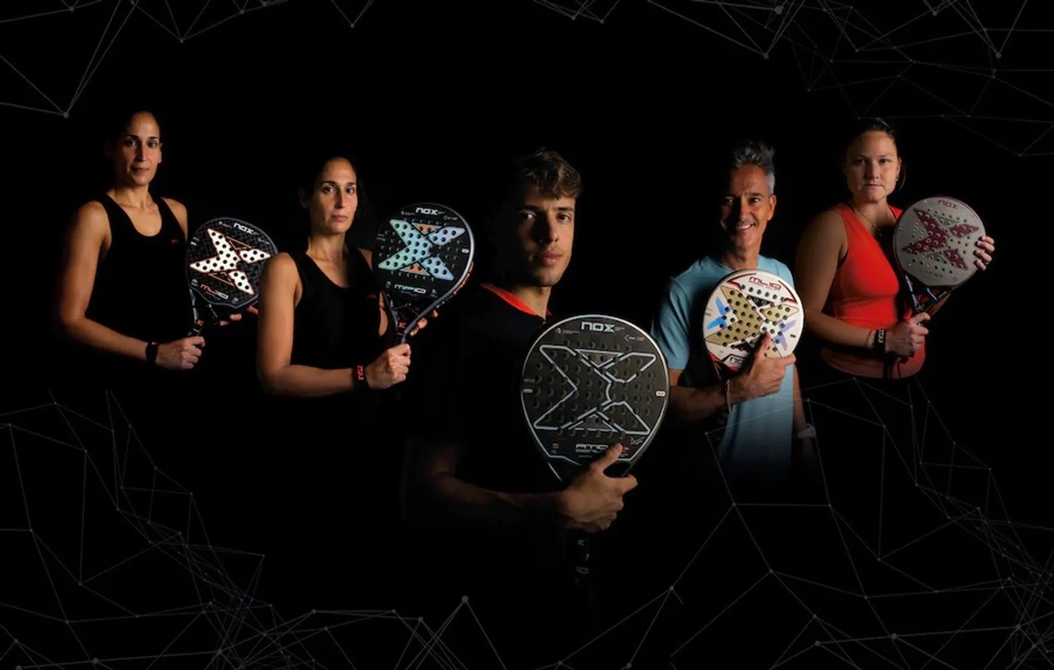 NOX Sporttasche Padeltasche WPT World Padel Tour NOX Agustin Tapia AT10 Team Blau (1-tlg)