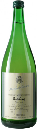 2022 Westhofener Aulerde Riesling trocken 1,0 L - Weingut Mankel