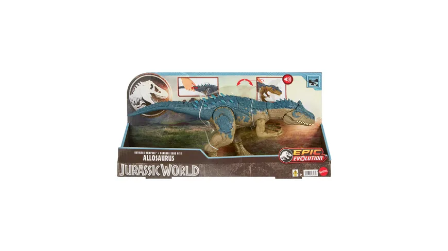 Jurassic World  Ruthless Rampage™ Allosaurus (STVD) - SIOC
