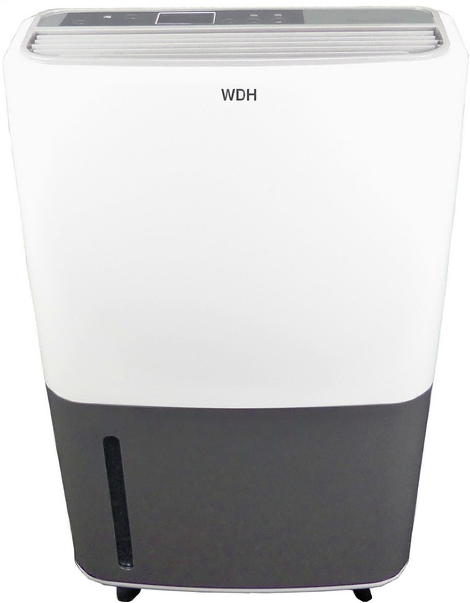 WDH Luftentfeuchter Luftentfeuchter WDH-725DG, für 125 m³ Räume, Entfeuchtung 25 l/Tag, Tank 3 l