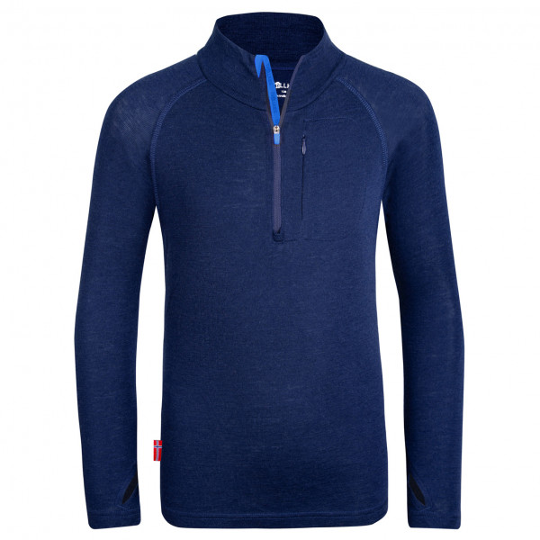 Trollkids - Kid's Lofoten Half Zip - Merinoshirt
