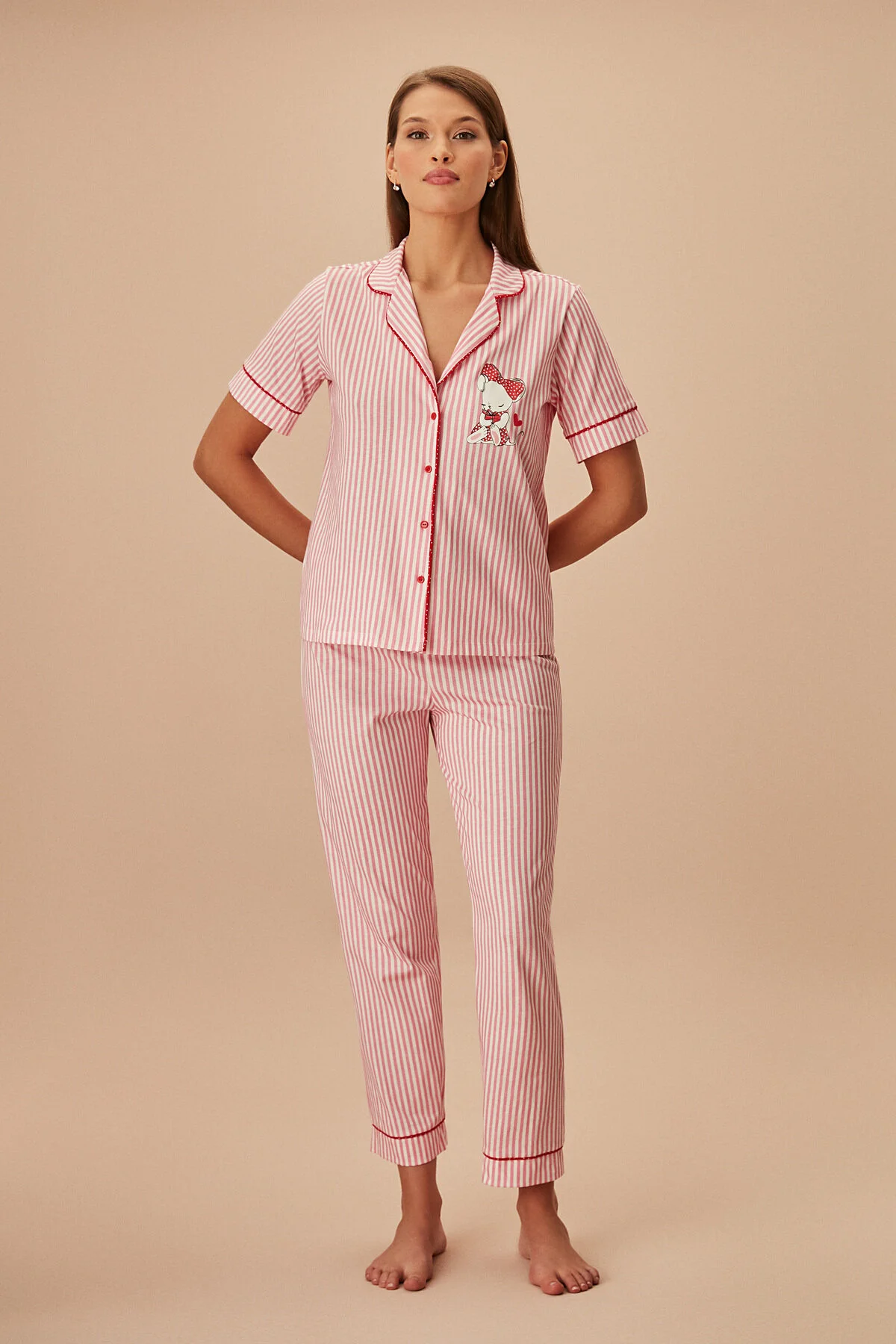 SUWEN  Lulusu Maskulines Pyjama-Set