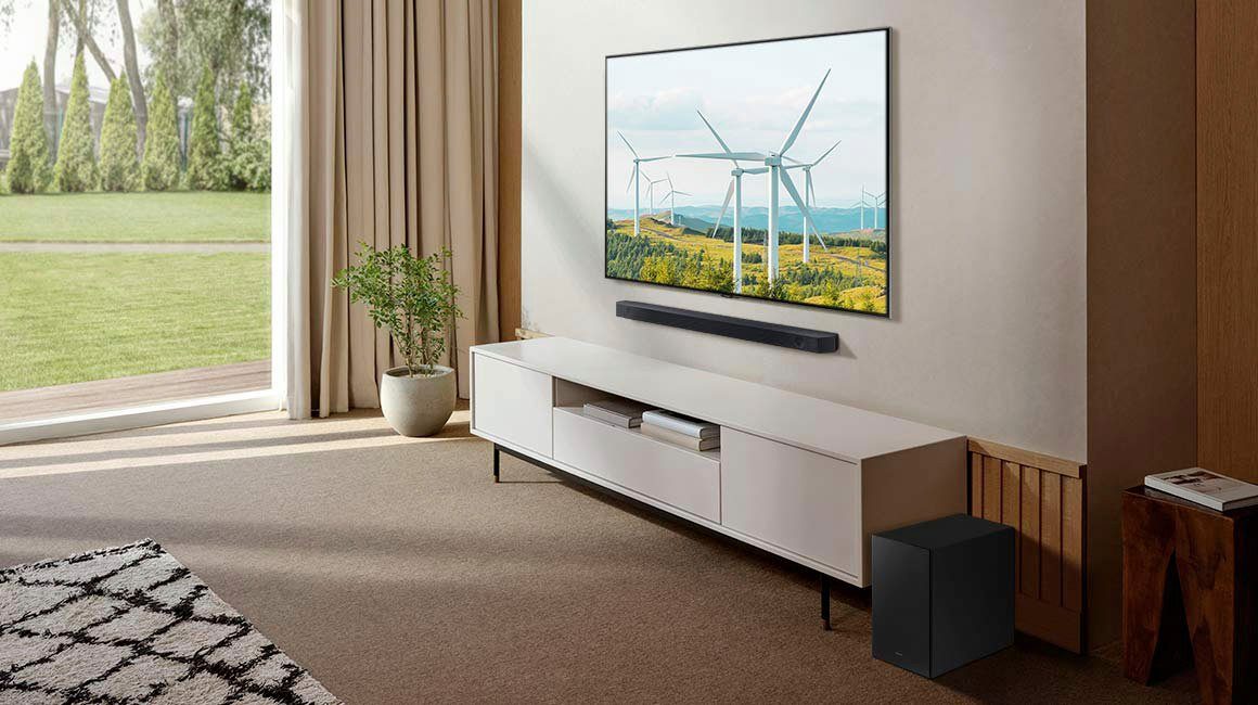 Samsung HW-Q64GC Soundbar (340 W, 3.1-Kanal Sound System,Dolby Atmos & DTS:X,Adaptive Sound Lite)