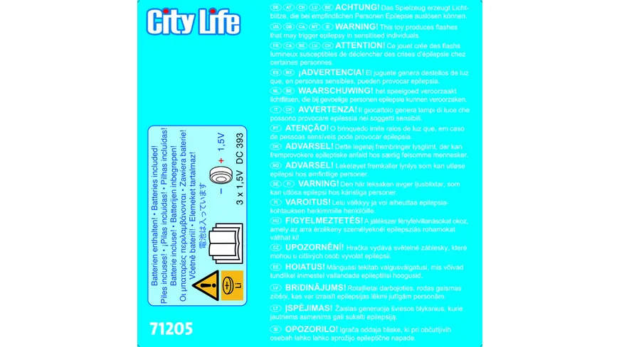 PLAYMOBIL 71205 - City Life - Notarzt-Motorrad mit Blinklicht