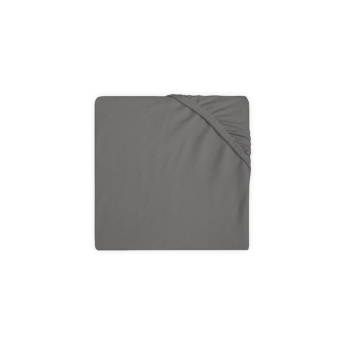 Spannbettlaken für Stubenwagen und Wiegen Jersey, 40 x 80/90 cm, Storm grey