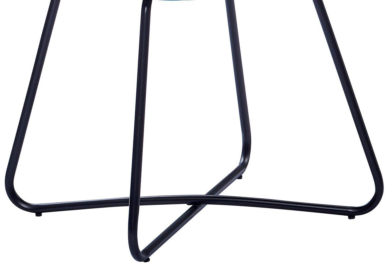 Junado® Schalenstuhl Lenny, skandinavischer Stil, elegante und komfortabel, mit Metallbeinen