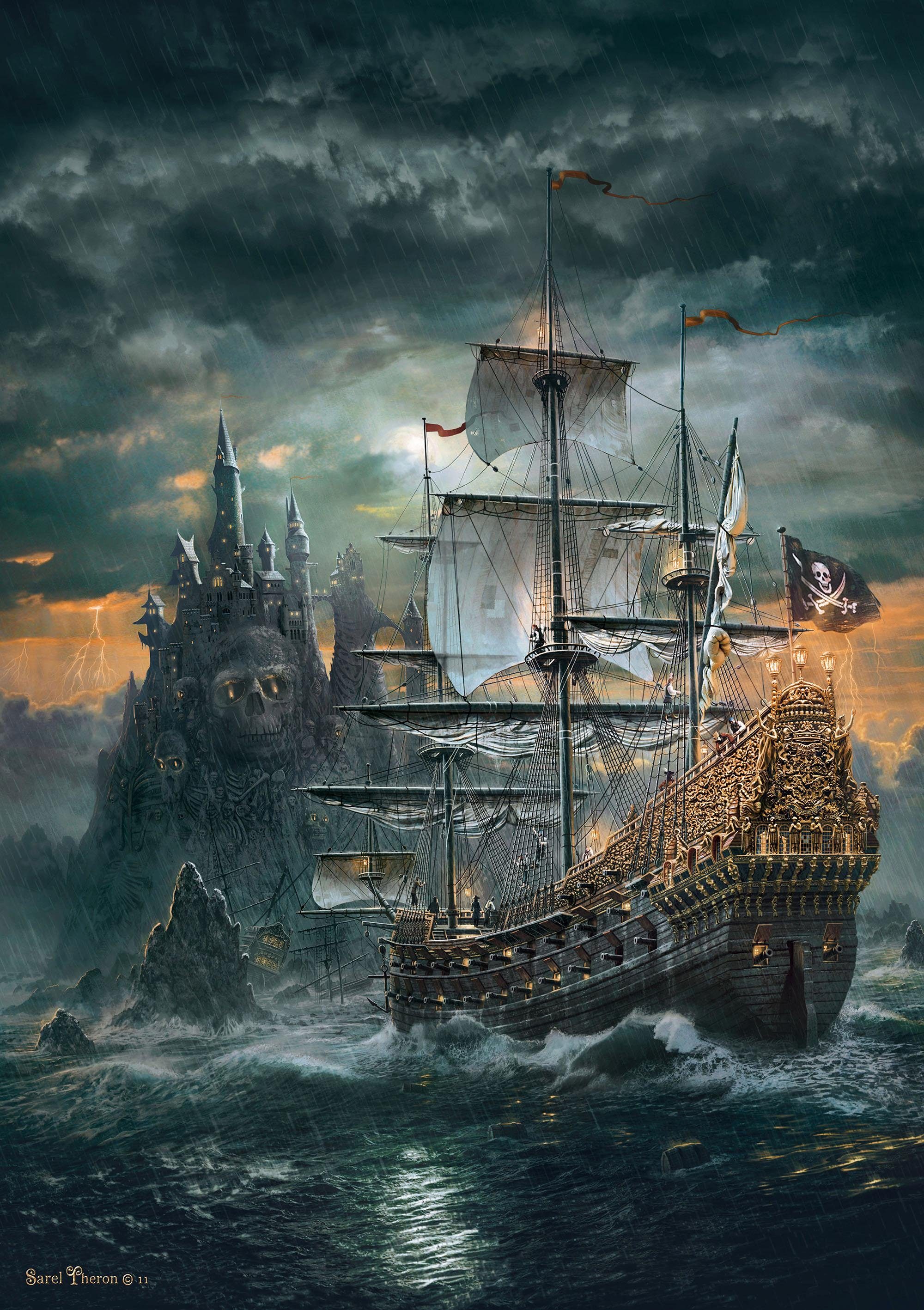Clementoni® Puzzle High Quality Collection, Das Piratenschiff, 1500 Puzzleteile, Made in Europe, FSC® - schützt Wald - weltweit