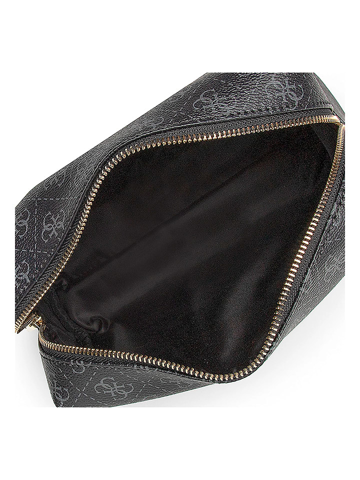 Guess Kosmetiktasche in Schwarz - (B)25 cm x (H)10 cm x (T)10 cm günstig kaufen onesize