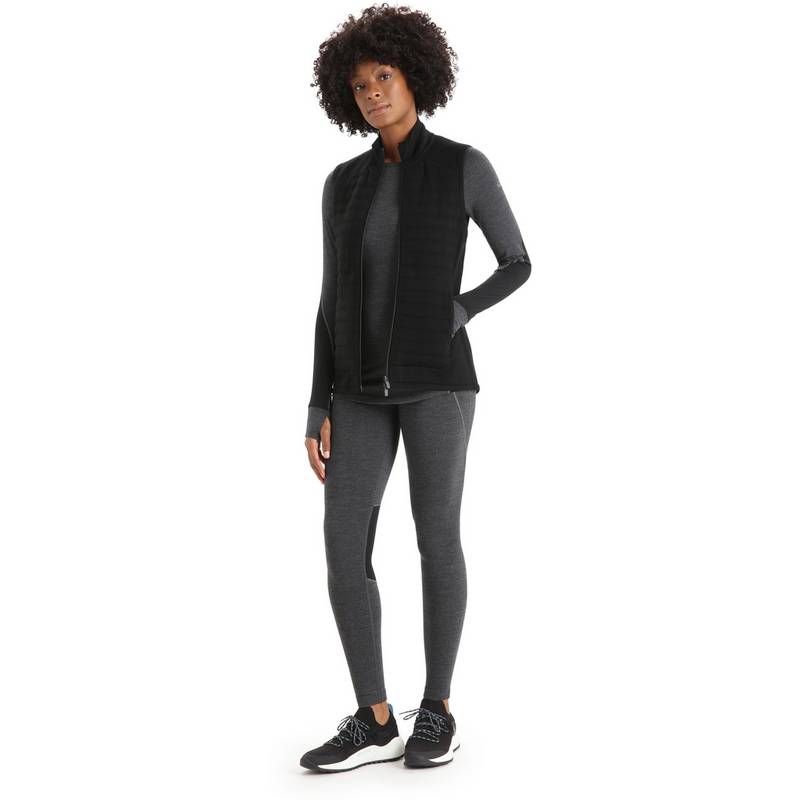 Icebreaker ZoneKnit Fleeceweste Damen
