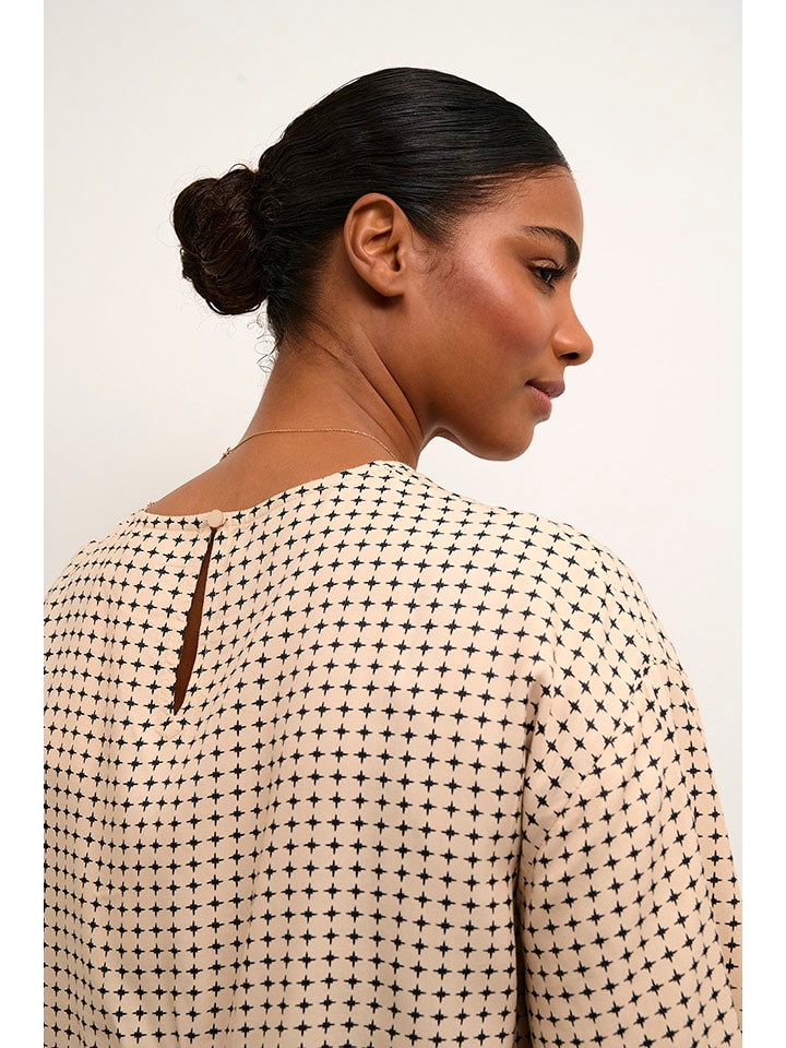 Kaffe Bluse in Beige günstig kaufen