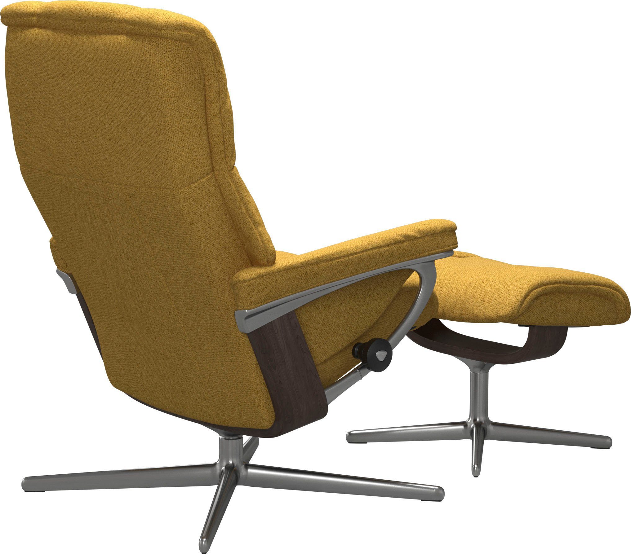 Stressless® Relaxsessel Mayfair, mit Cross Base, Größe S, M & L, Holzakzent Wenge