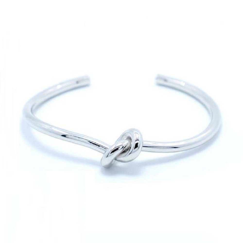 ENGELSINN Armband Schmuck Armreif Edelstahl Silber Knoten inkl. Geschenkbox (1-tlg)