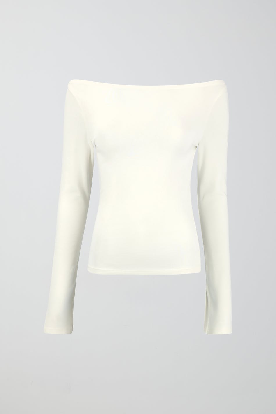 Soft boatneck top