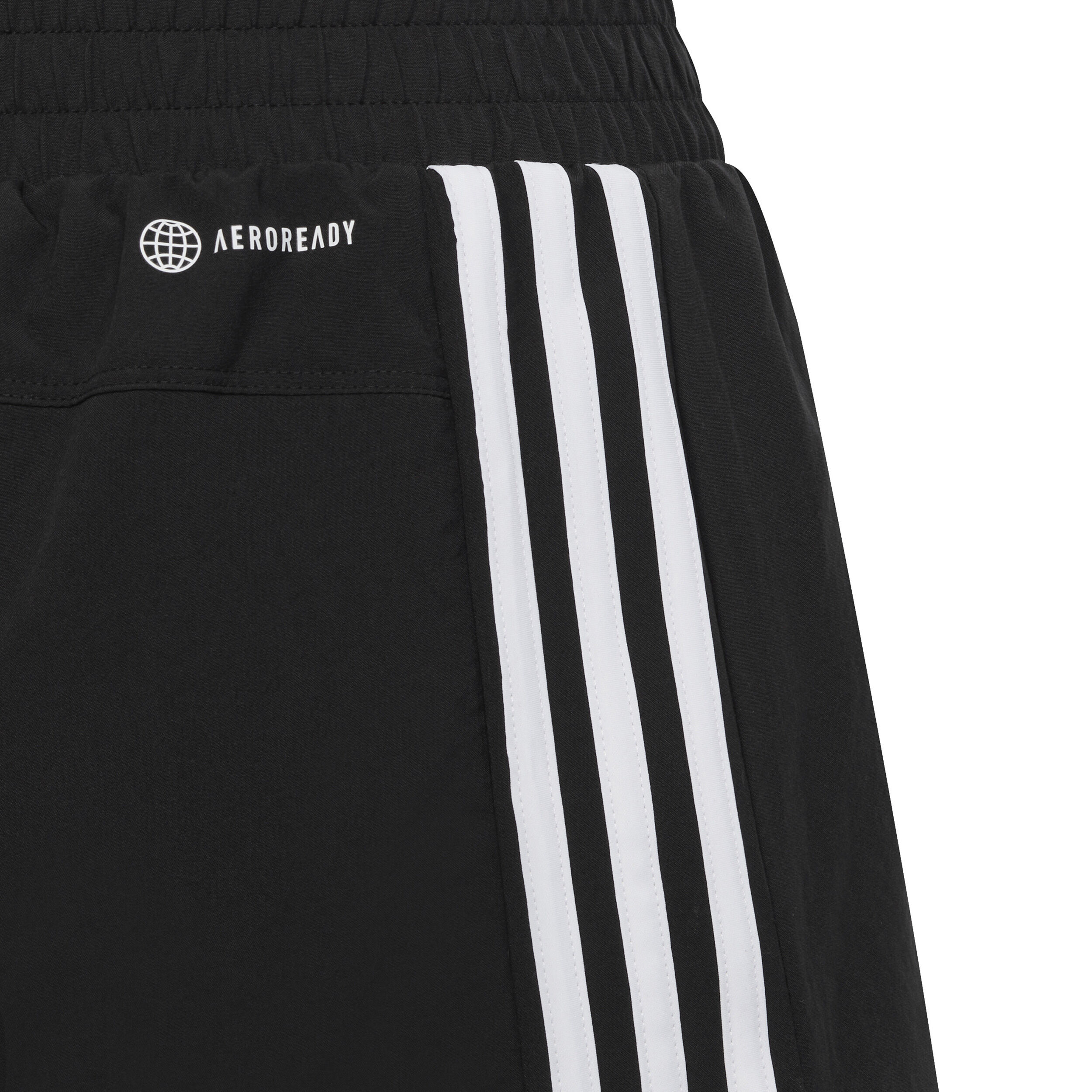 Essentials Train AEROREADY 3-Stripes Training Shorts Mädchen - Schwarz, Weiß